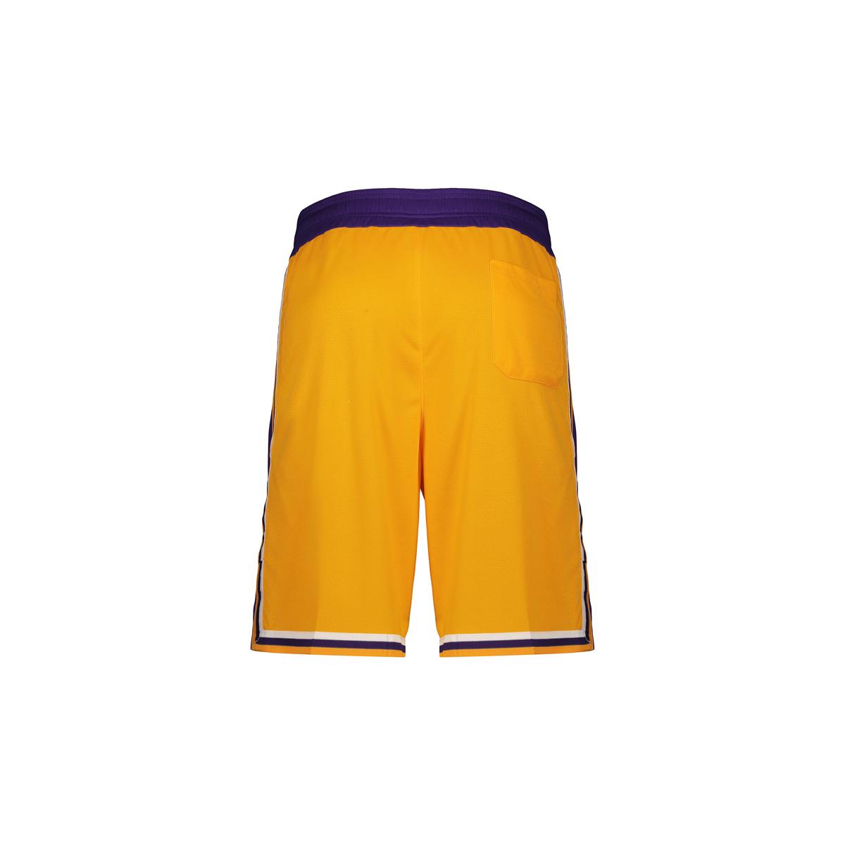 ست-رکابی-و-شلوارک-ورزشی-مردانه-نایک-مدل-Lakers-D0799-زرد-4
